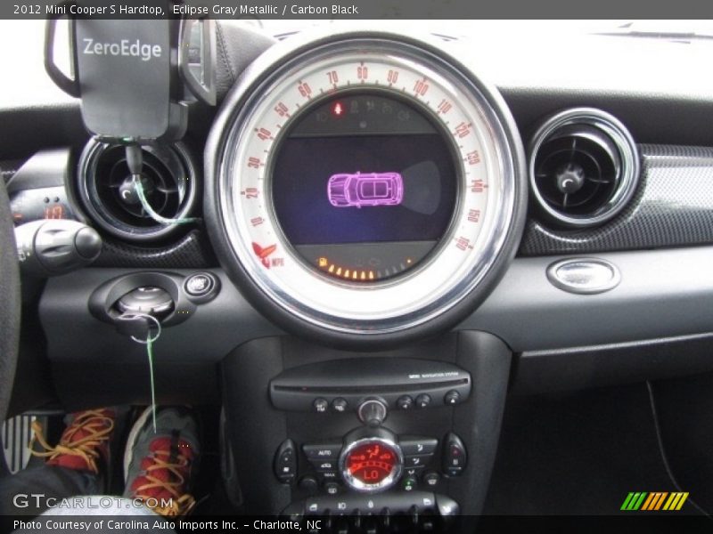 Eclipse Gray Metallic / Carbon Black 2012 Mini Cooper S Hardtop