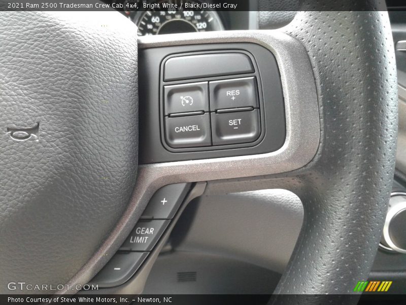 Bright White / Black/Diesel Gray 2021 Ram 2500 Tradesman Crew Cab 4x4