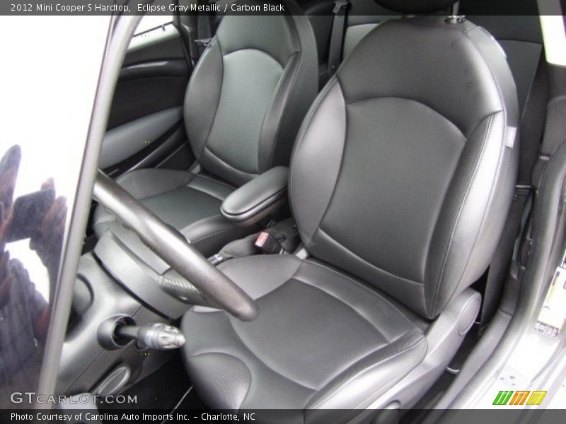 Eclipse Gray Metallic / Carbon Black 2012 Mini Cooper S Hardtop