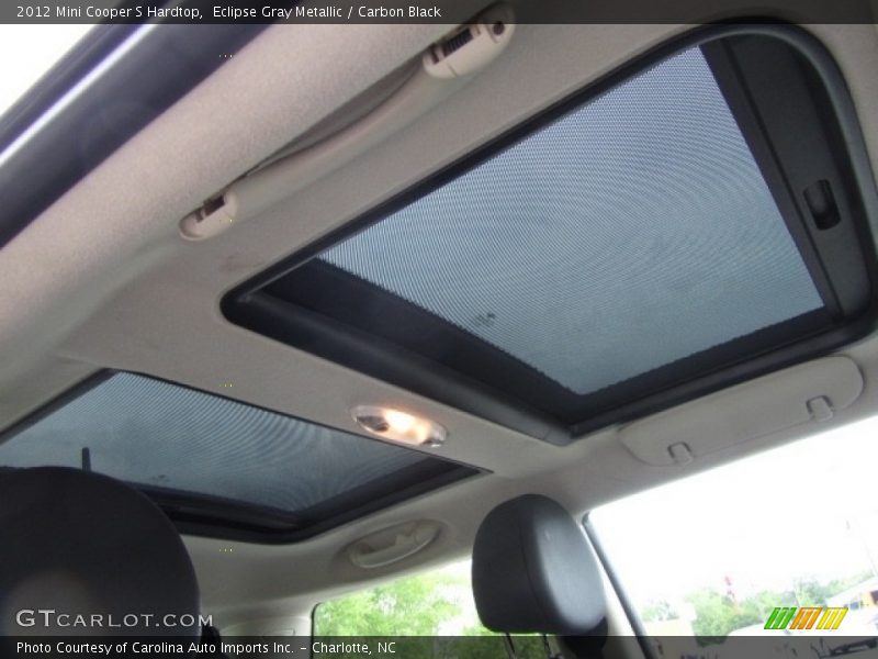 Eclipse Gray Metallic / Carbon Black 2012 Mini Cooper S Hardtop