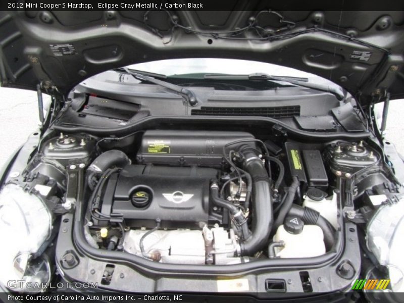 Eclipse Gray Metallic / Carbon Black 2012 Mini Cooper S Hardtop