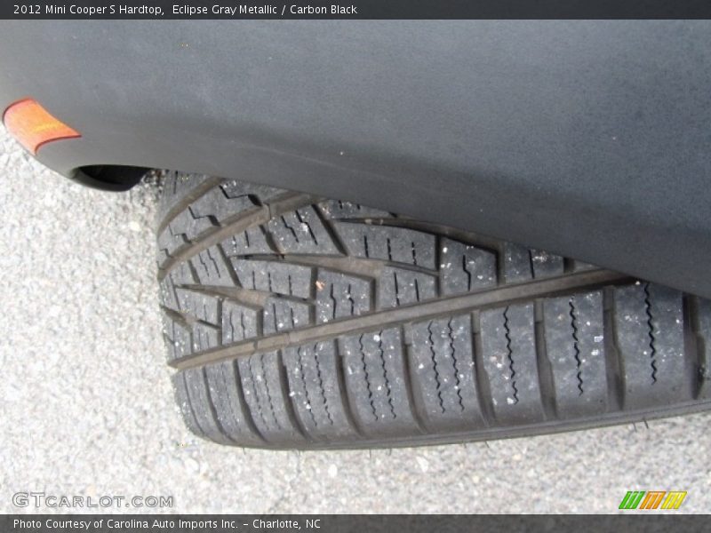 Eclipse Gray Metallic / Carbon Black 2012 Mini Cooper S Hardtop