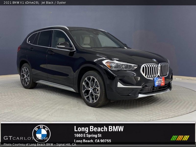 Jet Black / Oyster 2021 BMW X1 sDrive28i