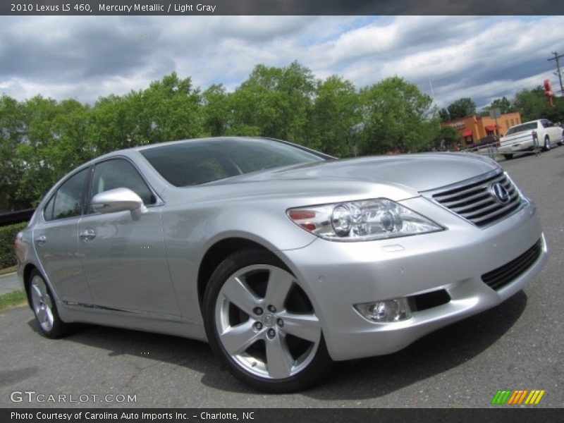 Mercury Metallic / Light Gray 2010 Lexus LS 460