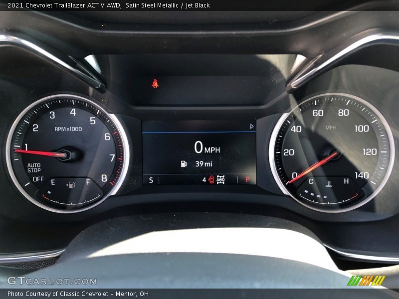 Satin Steel Metallic / Jet Black 2021 Chevrolet TrailBlazer ACTIV AWD