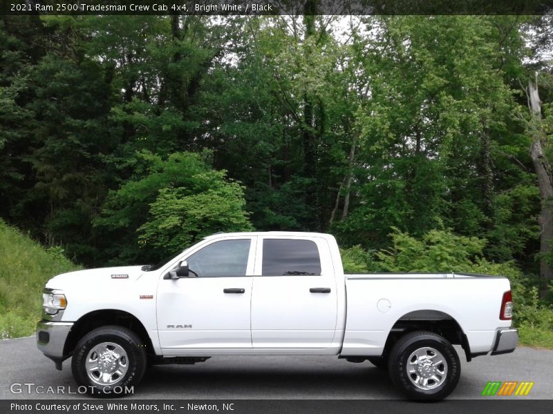 Bright White / Black 2021 Ram 2500 Tradesman Crew Cab 4x4