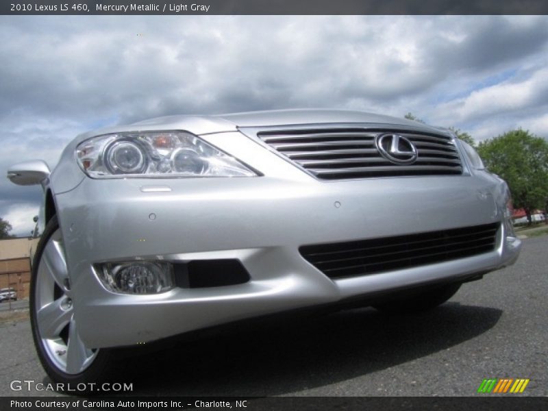 Mercury Metallic / Light Gray 2010 Lexus LS 460