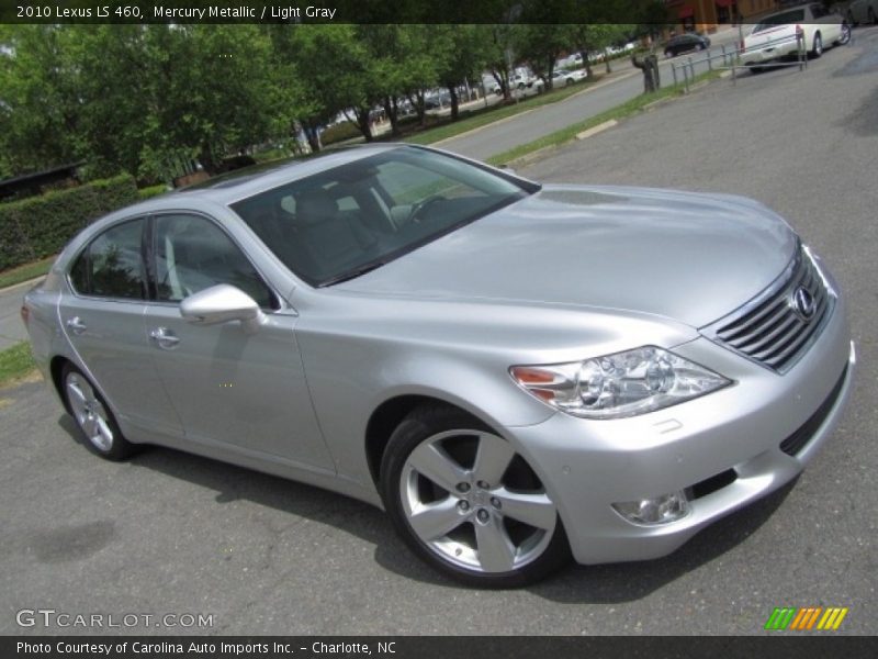 Mercury Metallic / Light Gray 2010 Lexus LS 460