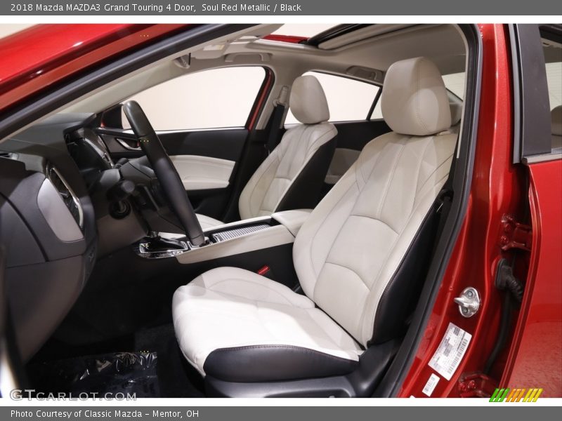 Soul Red Metallic / Black 2018 Mazda MAZDA3 Grand Touring 4 Door