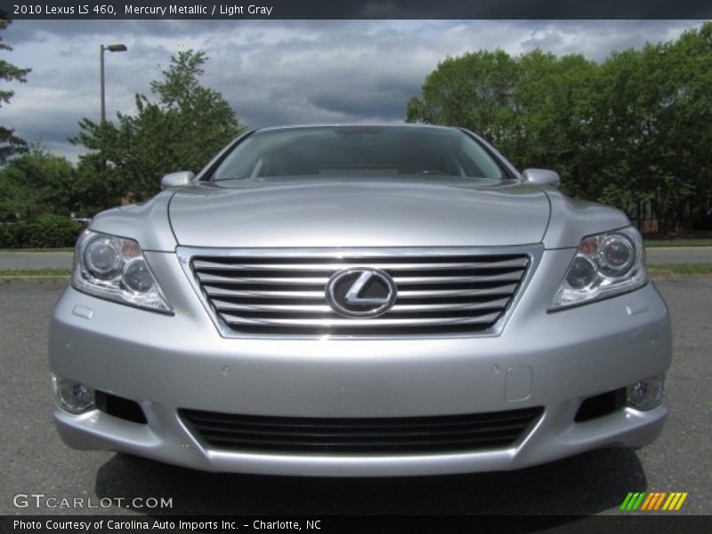 Mercury Metallic / Light Gray 2010 Lexus LS 460