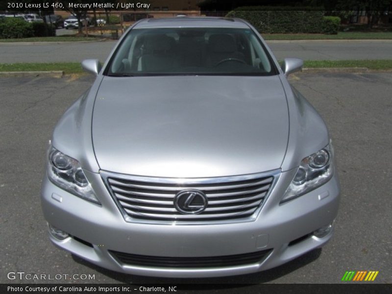 Mercury Metallic / Light Gray 2010 Lexus LS 460