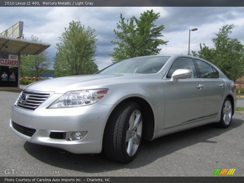 Mercury Metallic / Light Gray 2010 Lexus LS 460