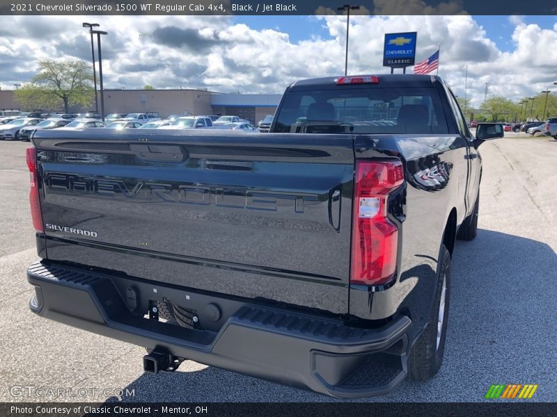 Black / Jet Black 2021 Chevrolet Silverado 1500 WT Regular Cab 4x4