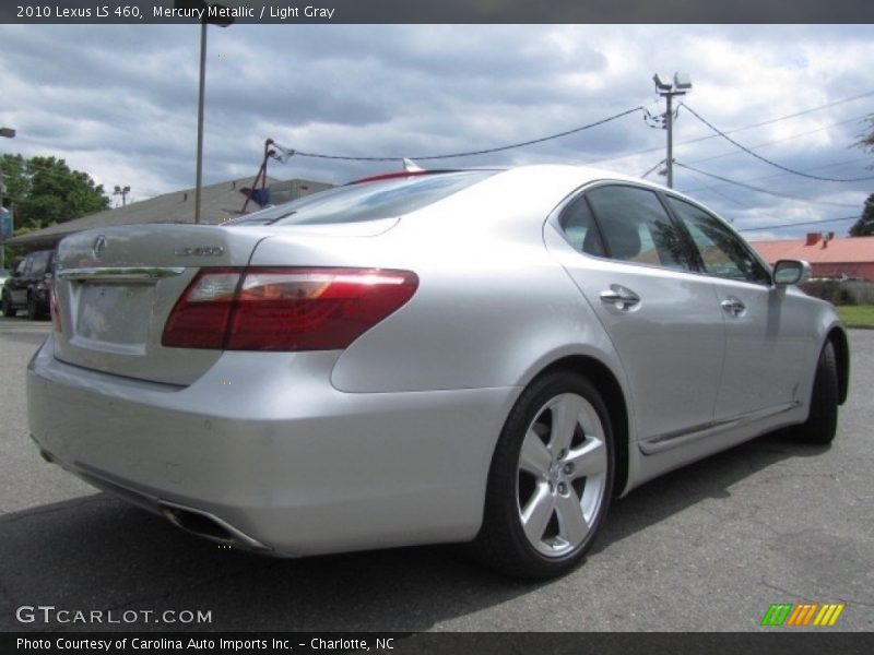 Mercury Metallic / Light Gray 2010 Lexus LS 460