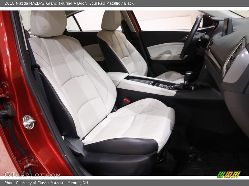 Soul Red Metallic / Black 2018 Mazda MAZDA3 Grand Touring 4 Door