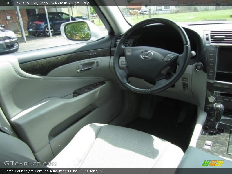Mercury Metallic / Light Gray 2010 Lexus LS 460
