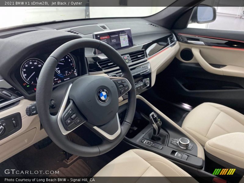 Jet Black / Oyster 2021 BMW X1 sDrive28i