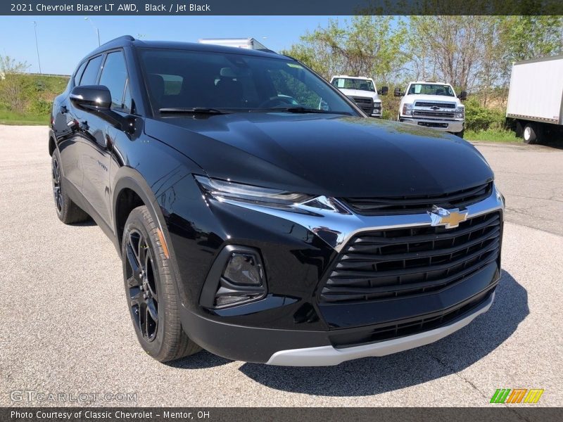 Black / Jet Black 2021 Chevrolet Blazer LT AWD