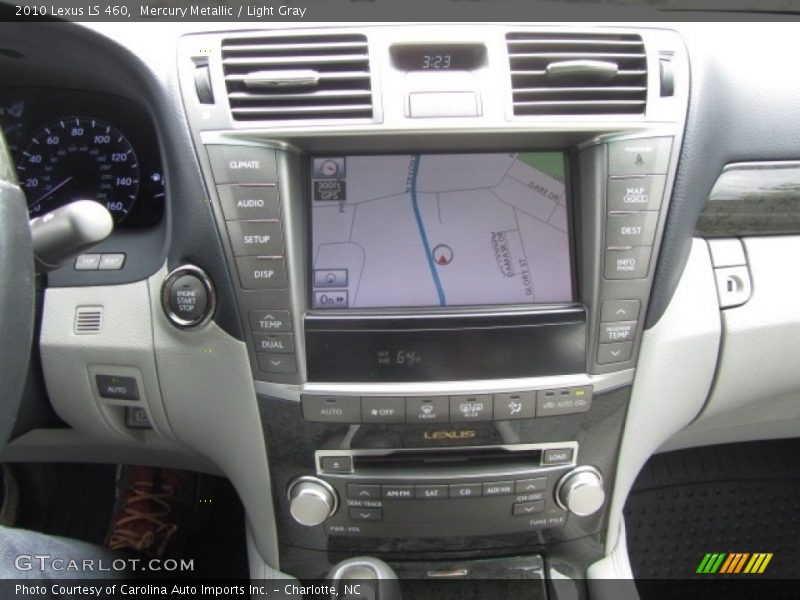 Mercury Metallic / Light Gray 2010 Lexus LS 460
