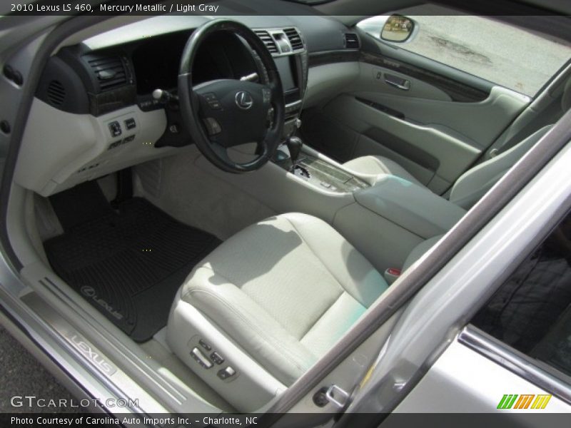 Mercury Metallic / Light Gray 2010 Lexus LS 460