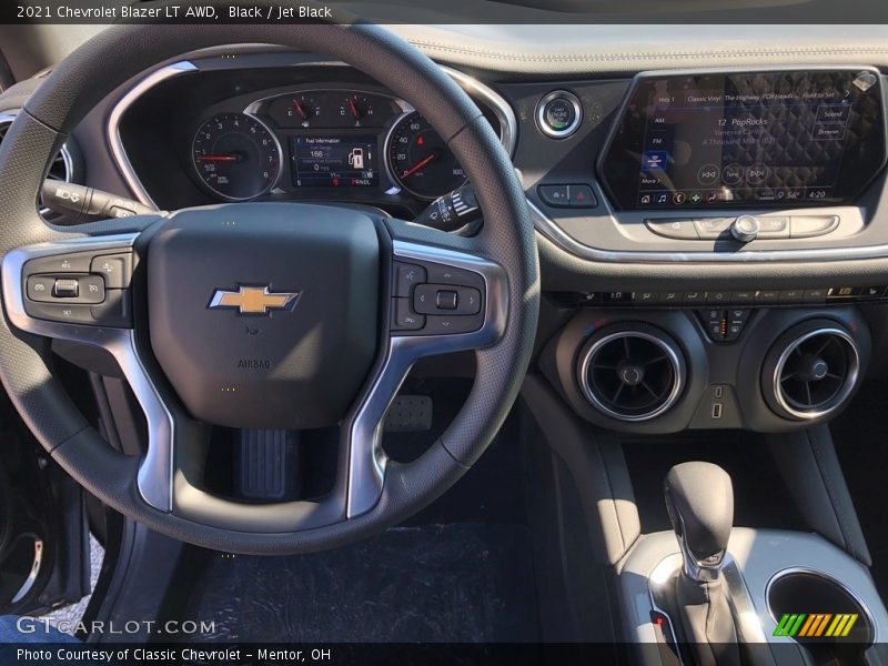 Black / Jet Black 2021 Chevrolet Blazer LT AWD