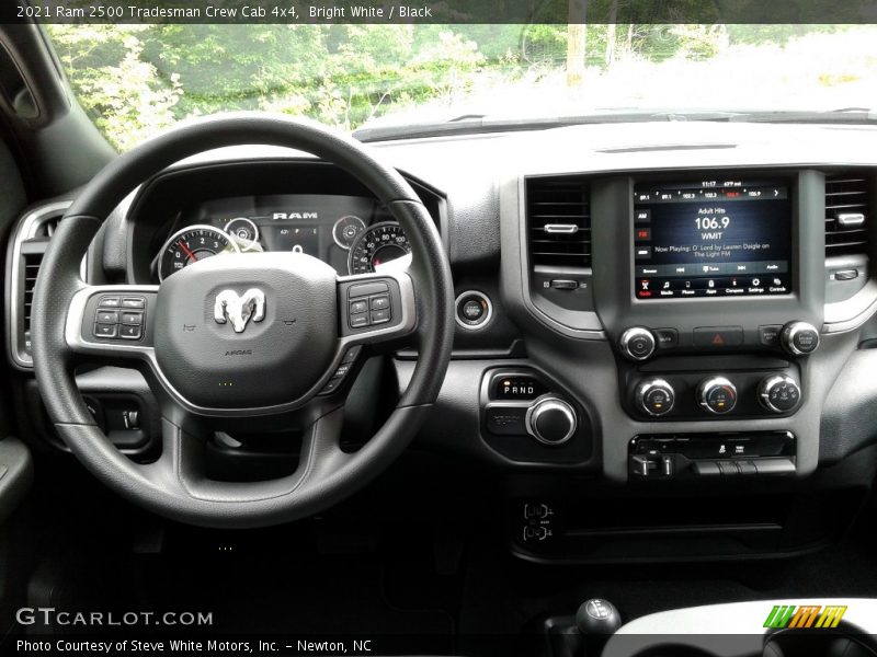 Bright White / Black 2021 Ram 2500 Tradesman Crew Cab 4x4