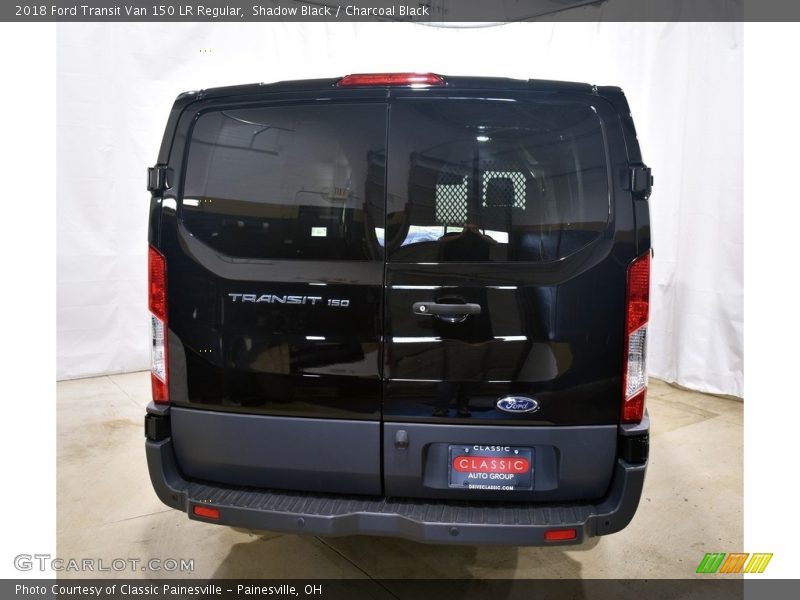 Shadow Black / Charcoal Black 2018 Ford Transit Van 150 LR Regular