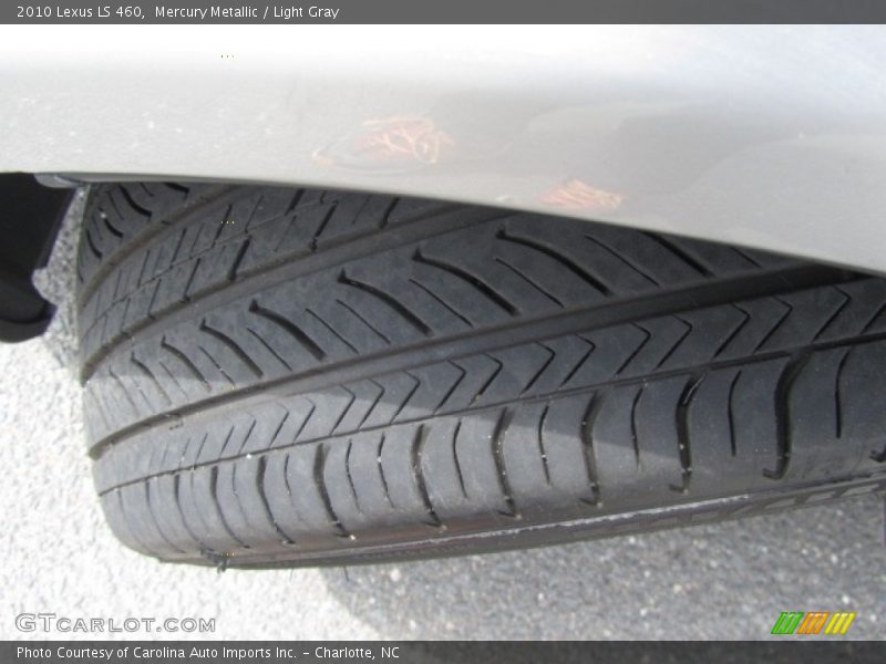 Mercury Metallic / Light Gray 2010 Lexus LS 460