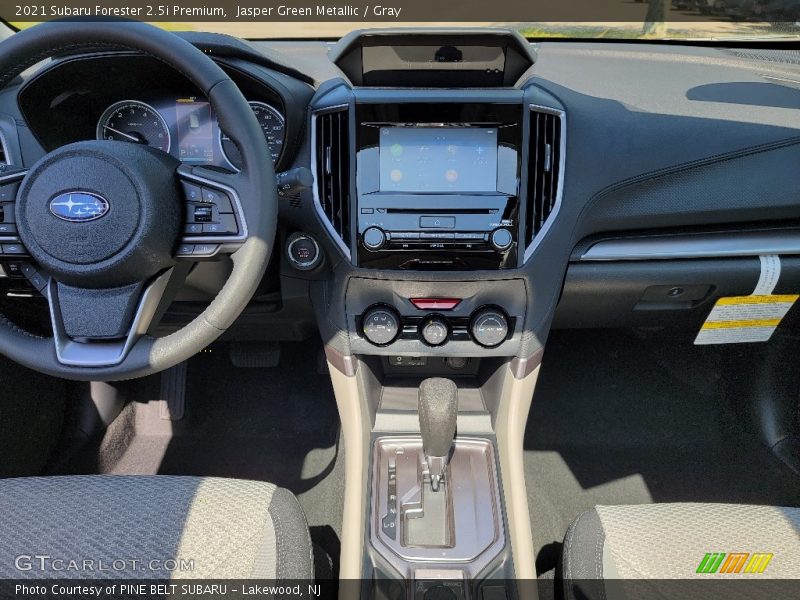 Jasper Green Metallic / Gray 2021 Subaru Forester 2.5i Premium