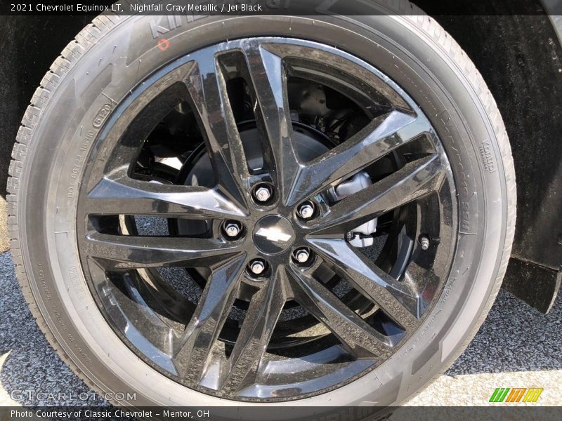 Nightfall Gray Metallic / Jet Black 2021 Chevrolet Equinox LT