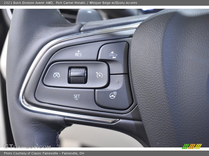 Rich Garnet Metallic / Whisper Beige w/Ebony Accents 2021 Buick Envision Avenir AWD
