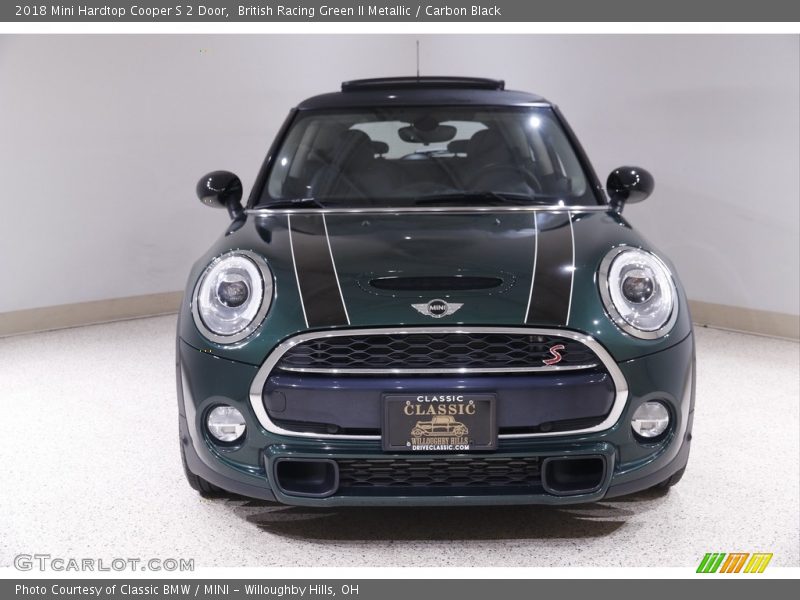 British Racing Green II Metallic / Carbon Black 2018 Mini Hardtop Cooper S 2 Door