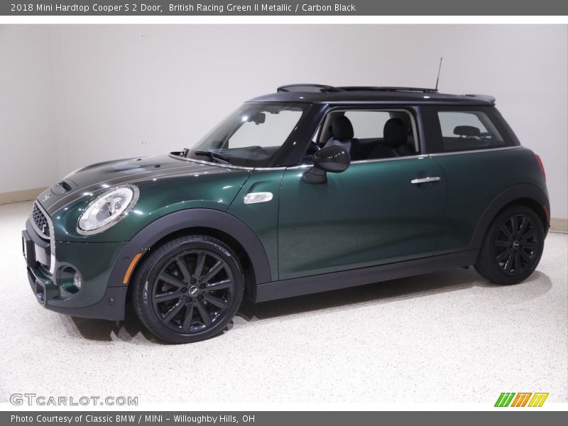 British Racing Green II Metallic / Carbon Black 2018 Mini Hardtop Cooper S 2 Door