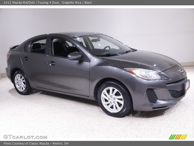 Graphite Mica / Black 2012 Mazda MAZDA3 i Touring 4 Door