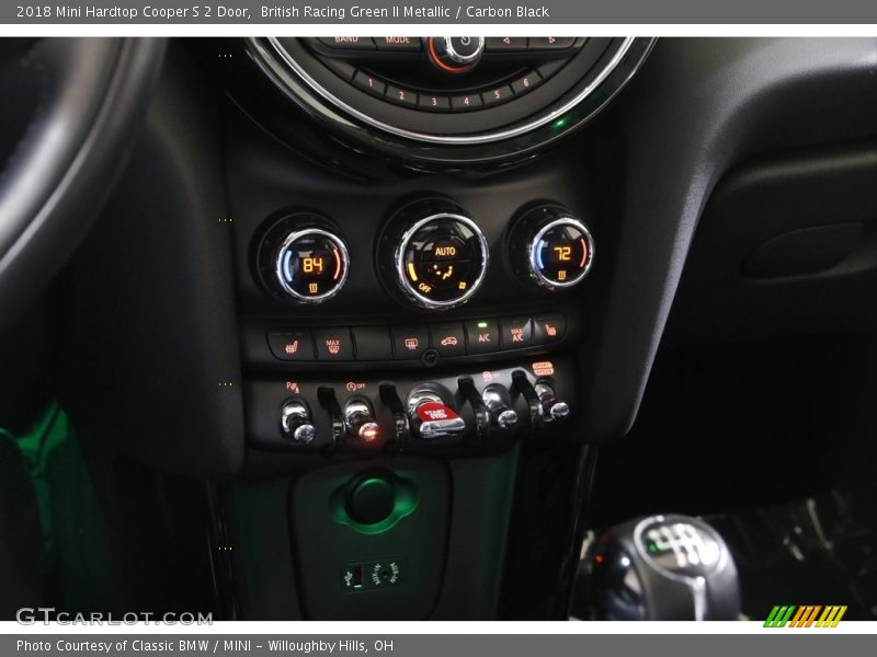 British Racing Green II Metallic / Carbon Black 2018 Mini Hardtop Cooper S 2 Door