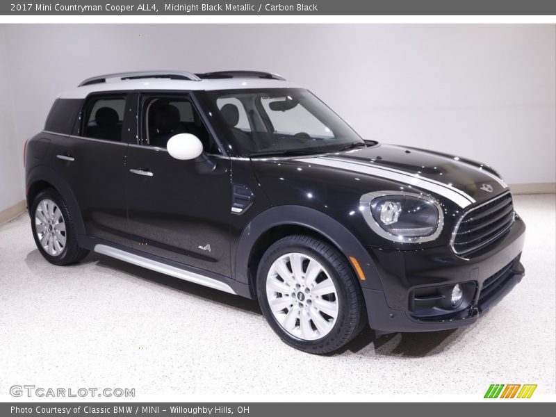 Midnight Black Metallic / Carbon Black 2017 Mini Countryman Cooper ALL4