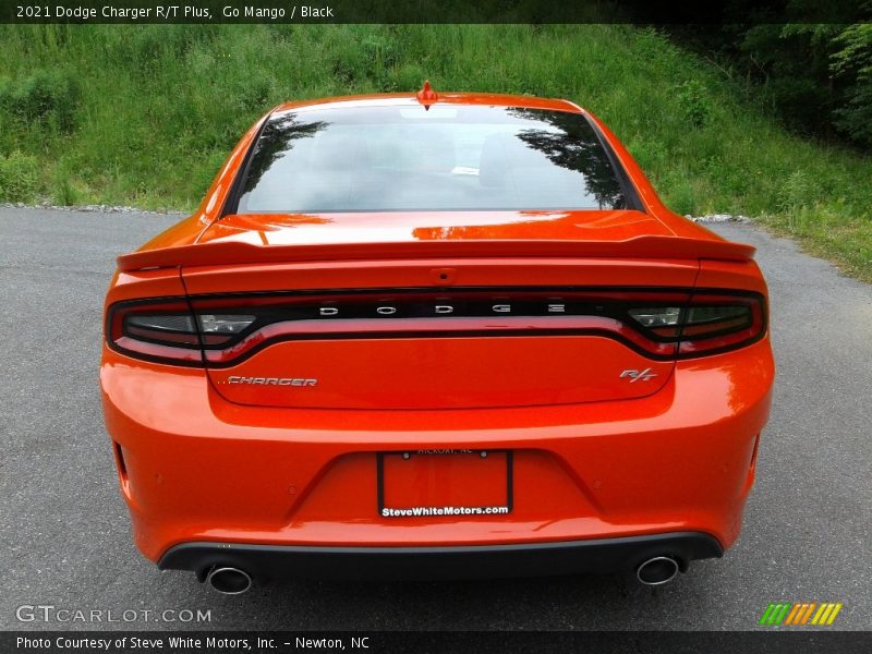 Go Mango / Black 2021 Dodge Charger R/T Plus