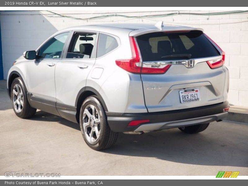 Lunar Silver Metallic / Black 2019 Honda CR-V EX