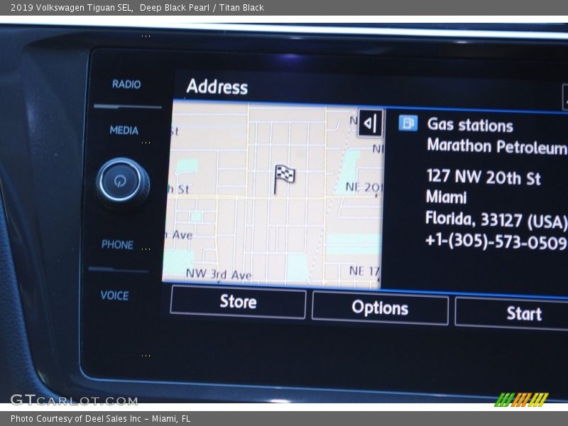 Deep Black Pearl / Titan Black 2019 Volkswagen Tiguan SEL