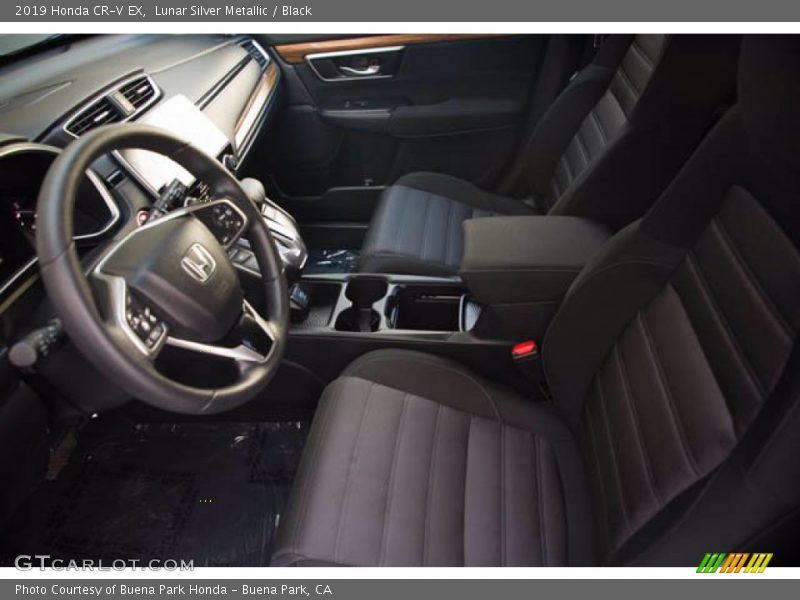 Lunar Silver Metallic / Black 2019 Honda CR-V EX
