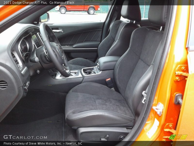 Go Mango / Black 2021 Dodge Charger R/T Plus