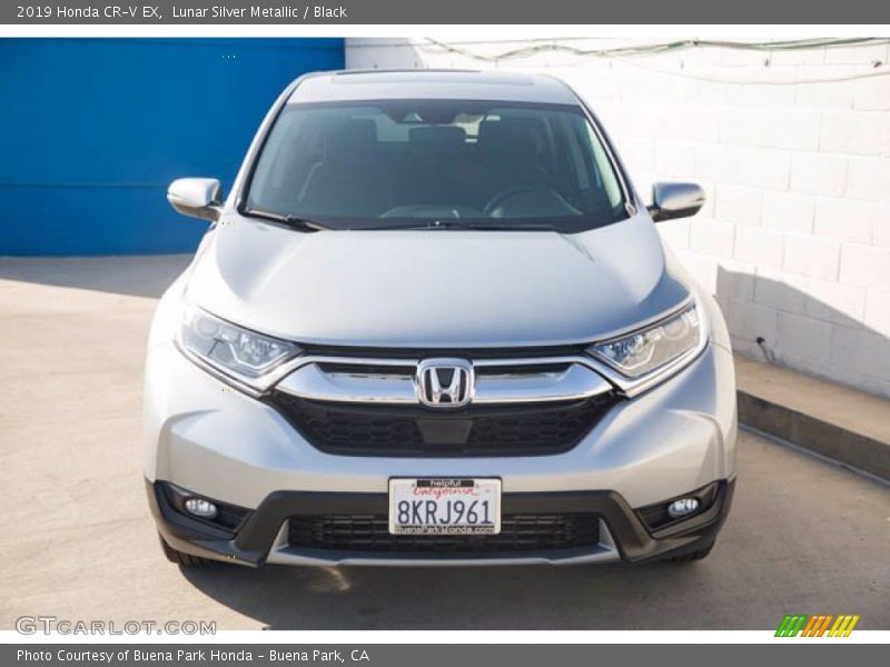 Lunar Silver Metallic / Black 2019 Honda CR-V EX