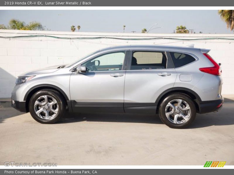 Lunar Silver Metallic / Black 2019 Honda CR-V EX