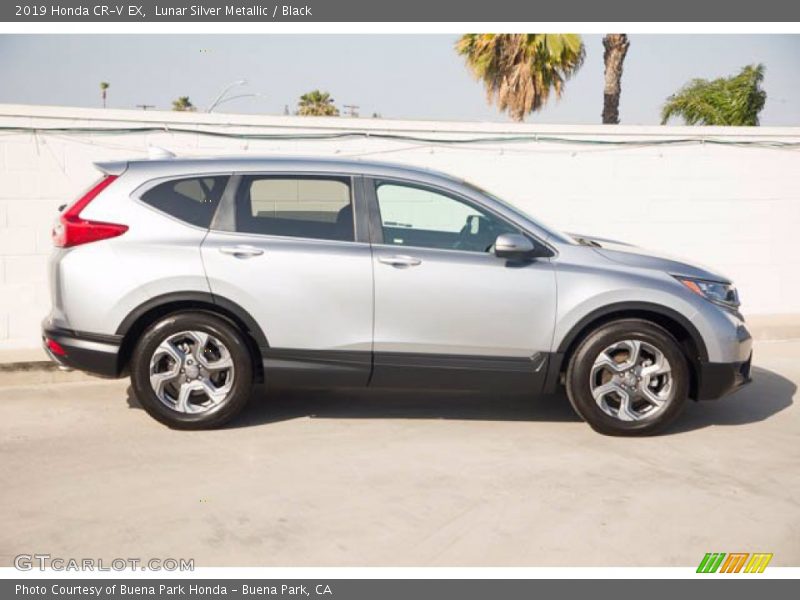 Lunar Silver Metallic / Black 2019 Honda CR-V EX