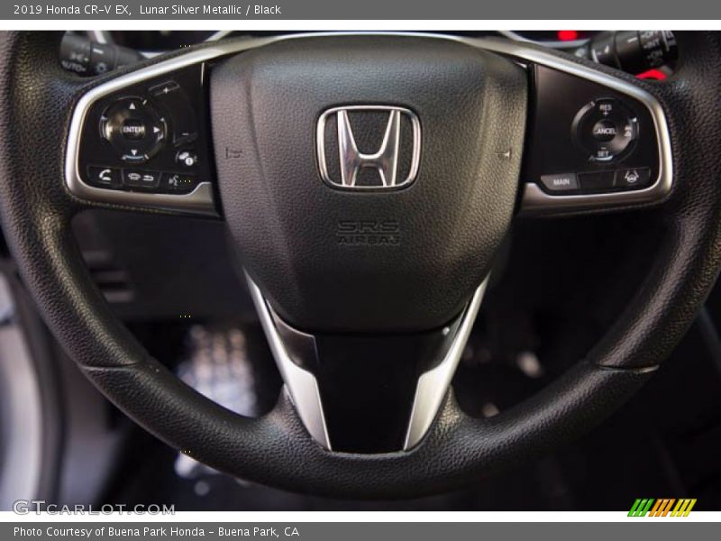 Lunar Silver Metallic / Black 2019 Honda CR-V EX