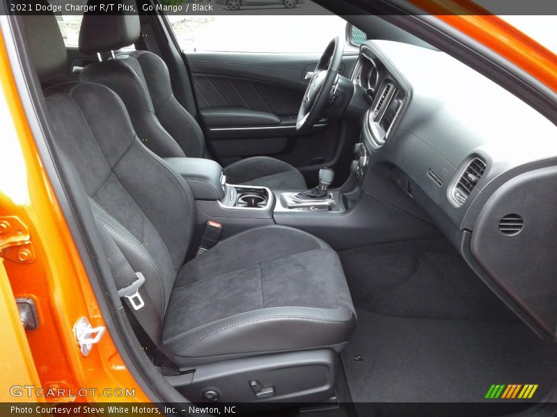 Go Mango / Black 2021 Dodge Charger R/T Plus
