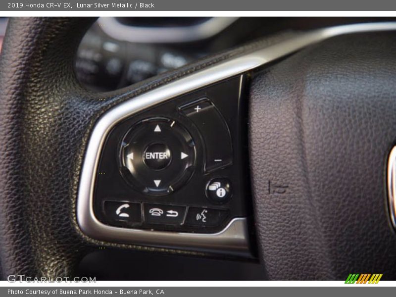 Lunar Silver Metallic / Black 2019 Honda CR-V EX