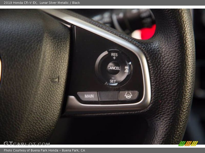 Lunar Silver Metallic / Black 2019 Honda CR-V EX