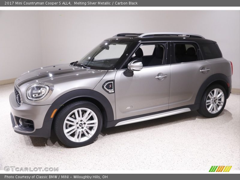 Melting Silver Metallic / Carbon Black 2017 Mini Countryman Cooper S ALL4