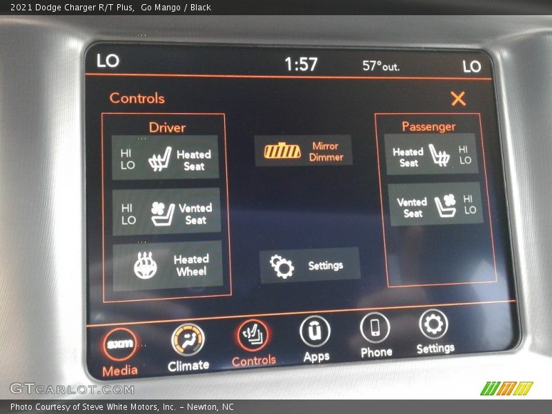Go Mango / Black 2021 Dodge Charger R/T Plus
